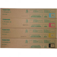 Toshiba T-FC425C-CMYK Four Color Toner Cartridge