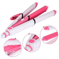 Kemei KM-1213 3-In-1 Professional Curler Hair Iron