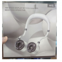 F916 100 Speed Display Screen Hanging Neck Fan