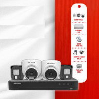 CCTV Package Hikvision 4CH DVR & 2MP 4-Pcs Camera