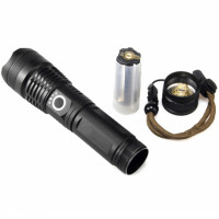 Rechargeable Zooming LED USB Torch Light