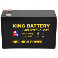HBC High Power 7.5Ah King UPS Battery