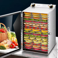 6-Tray Stainless Steel Semi Automatic Food Dehydrator