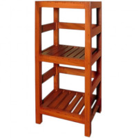 Wooden Table Bookshelf