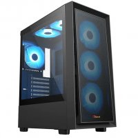 PC Power Crystal Mesh V3 BK ATX Desktop Gaming Casing