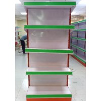 Heavy-Duty Gondola Display Rack