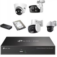 TP-Link Vigi C340 Full Color Alarm System 4MP IP camera Package