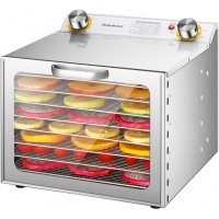 8-Tray Stainless Steel Food Dehydrator