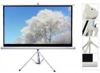 Portable Tripod Screen 70" x 70" for Projector