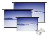 Electric 151" Diagonal High Contrast Grey Projector Screen