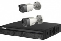 CCTV Package Dahua 4-CH DVR 2-Pcs Camera 500GB HDD