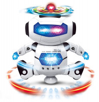 Dancing Robot with 3D Light