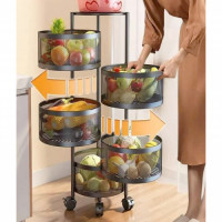 5-Layer Multifunctional Kitchen Rack