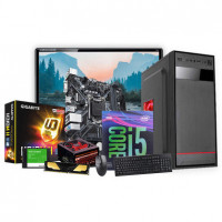Desktop PC Core i5 8th Gen 19" LED Monitor 8GB RAM