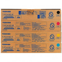 Toshiba T-FC415C-C Original Color Toner Set