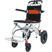 Aluminum Folding Travel Wheelchair
