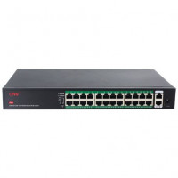 ONV H1024PFD Gigabit Uplink 27-Port PoE Switch
