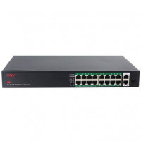 ONV-H1016PFD Gigabit Uplink 19-Port PoE Switch
