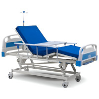Three Crank Manual Hospital Bed
