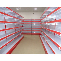 Multicolor Display Gondola Rack Shelve