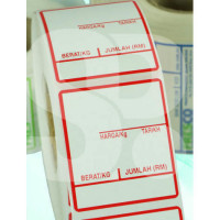 39mm x 63mm Digital Weight Scale Sticker