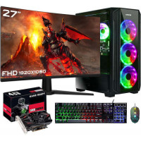 Gaming PC Core i7 10th Gen 32GB RAM 27" FHD Monitor