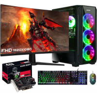Gaming PC Core i5 12th Gen 16GB RAM 21.5" LED Monitor