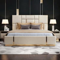JF0358 Luxury Style Queen Size Bed
