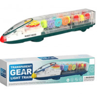 Transparent Gear Light Train