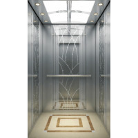 Sigma 1000Kg 12-Person Mirror Etching Passenger Lift