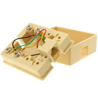 Single Port Telephone Surface Box