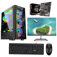 Desktop PC Ryzen 5 5600G 256GB SSD 23.8" FHD Monitor
