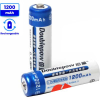 Doublepow 1200mAh 4-Pcs "AA" NiMH Rechargeable Battery