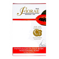 Fiorae Papaya & Gluta Plus Kojic Whitening Soap