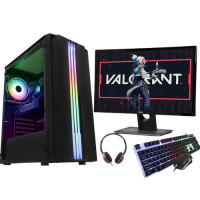 Desktop PC Core i5 8th Gen 16GB RAM 22" LED Monitor