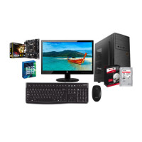 Desktop PC Core i5 3rd Gen 512GB SSD 17" LED Monitor