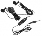Boya BY-M1DM Dual-Mic Lavalier Microphone