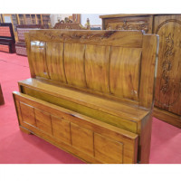 5-by-7 Feet Jackfruit Wooden Bed
