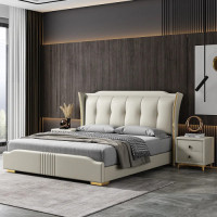 Mahogany Wooden Bed JF0519