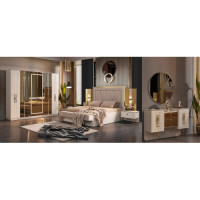 JFW1046 Modern Style Complete Bedroom Set