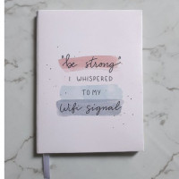 Be Strong Popular Quotes Journal Notebook