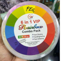 Rainbow 6- in-1 VIP Facial Kit Combo Pack