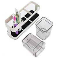 1 Toothbrush and 2 Cups Stand Holder