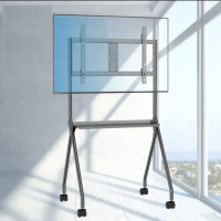 Kaloc AC55 50-75" Rolling Standing TV Cart