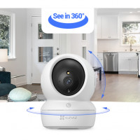 EZVIZ H6c 2MP Pan & Tilt Smart Home Security Camera