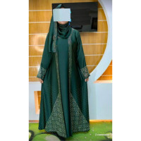 Fashionable Koti Borka with Hijab