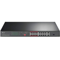 TP-Link TL-SL1218P 16 + 2-Port Gigabit Rackmount Switch