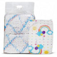 Rainbow 50 Pcs Baby Care Diaper
