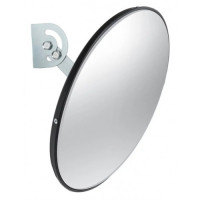 Convex 24" Black Parking Mirror