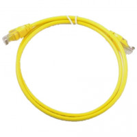Vivanco 2 Meter CAT-6 U / UTP Unshielded Yellow Cable